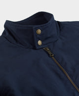 OUT ML COTTON/NYLON HARRINGTON Navy Blaz