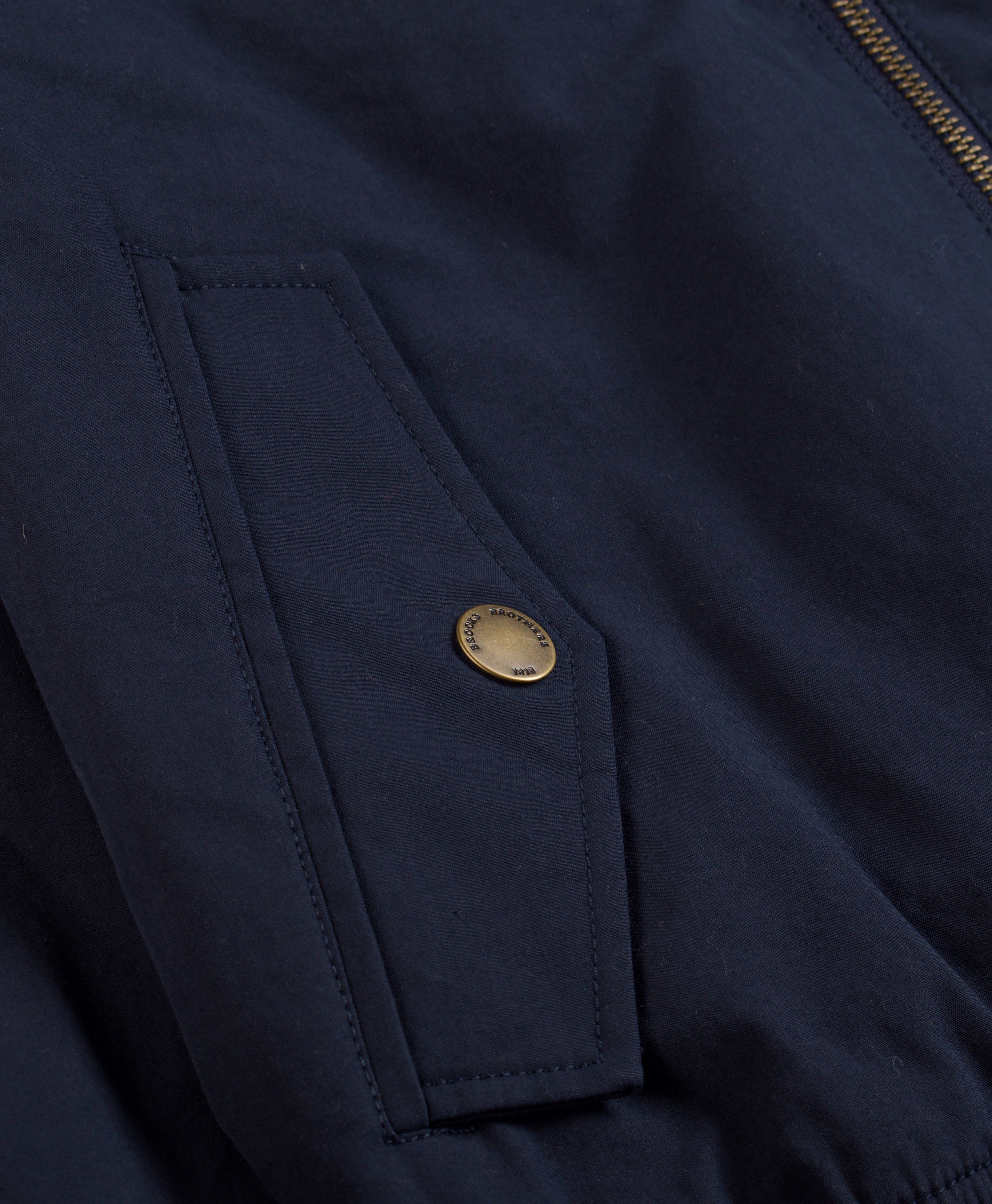 OUT ML COTTON/NYLON HARRINGTON Navy Blaz