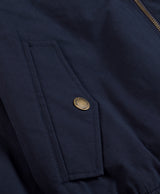 OUT ML COTTON/NYLON HARRINGTON Navy Blaz