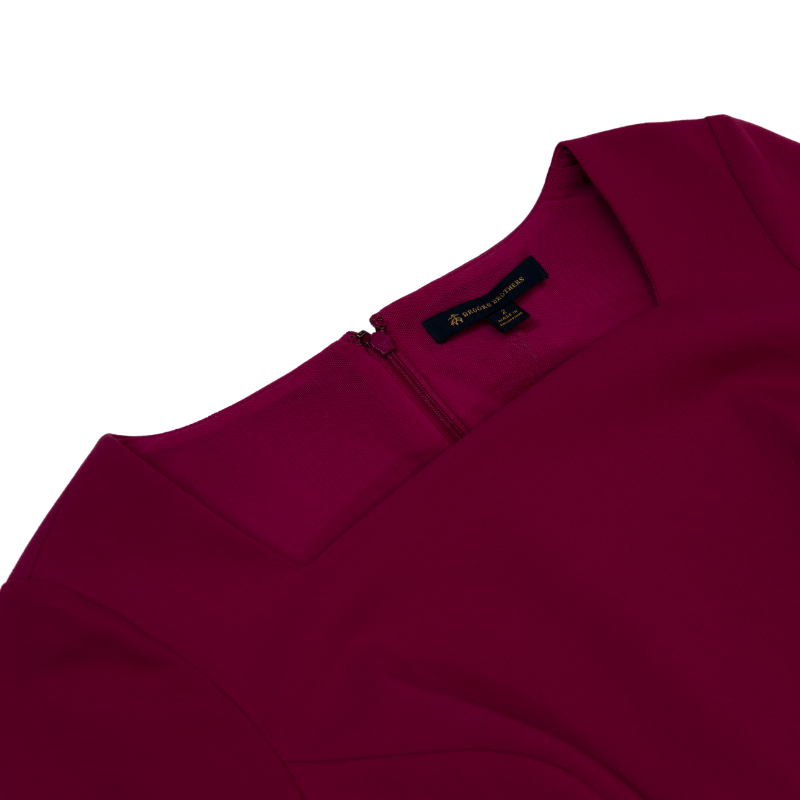DRS SQR NCK SS Festival Fuchsia