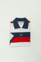 KNTFT SS THICK STP POLO SF Open White