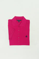 KNT CTN PQ POLO GF SS FESTIVAL Pink