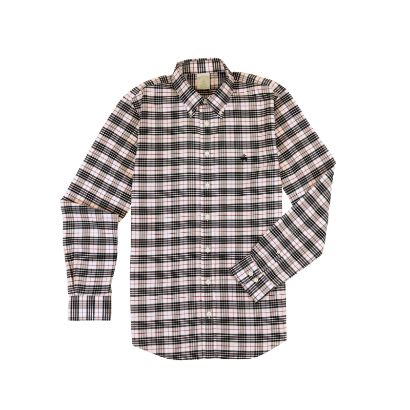 SPTFT NI OX STR LS FALL TARTANS SLIM Wht