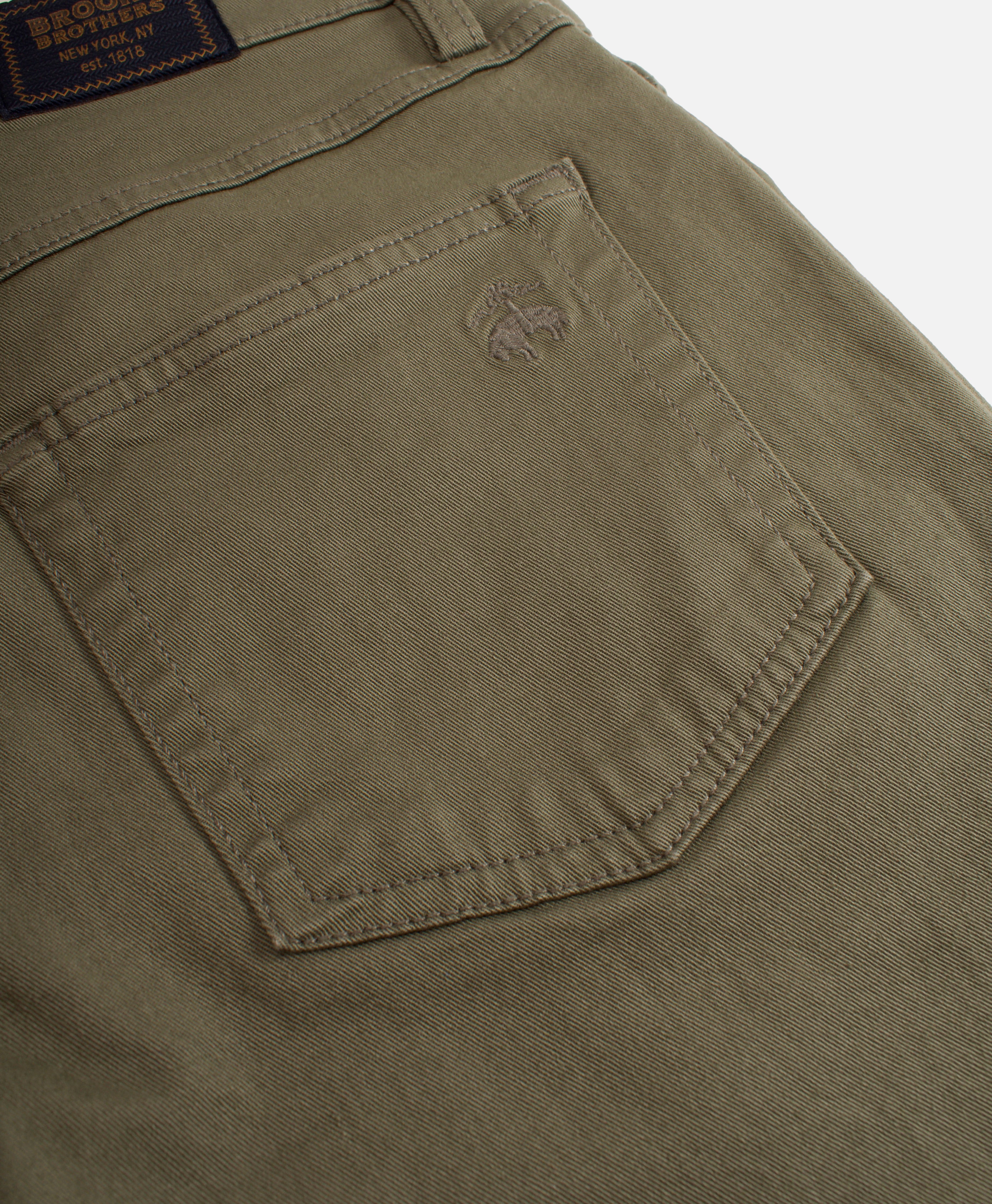 CBTFT COTTON PIECE DYE STRAIGHT OilveGre