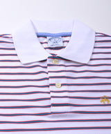 KNTFT SS STP PIQUE POLO SF WHITE MULTI