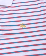 KNTFT SS STP PIQUE POLO SF WHITE MULTI