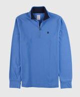 KNTFT SUEDED JSY OPN HEM HALF ZIP Regatt