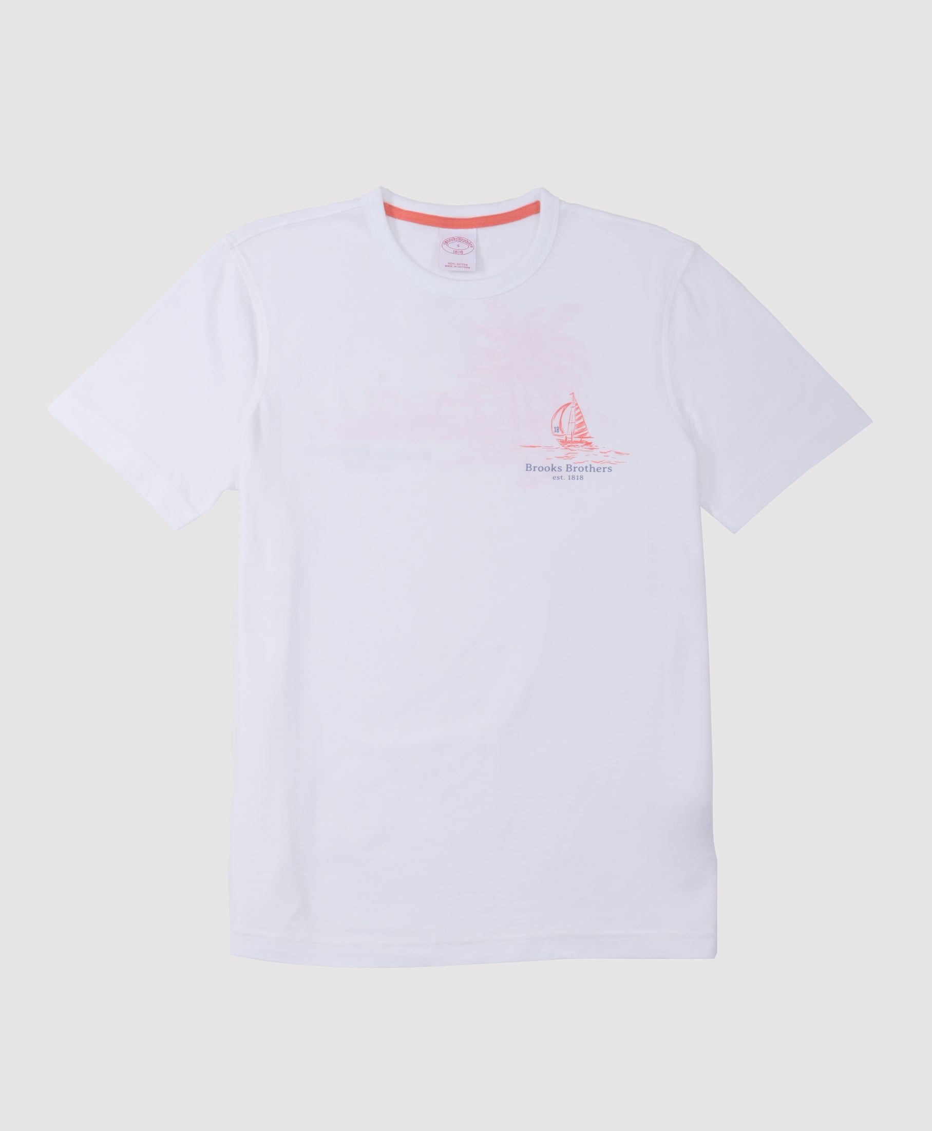 KNTFT BERMUDA GRAPHIC TEE WHITE MULTI
