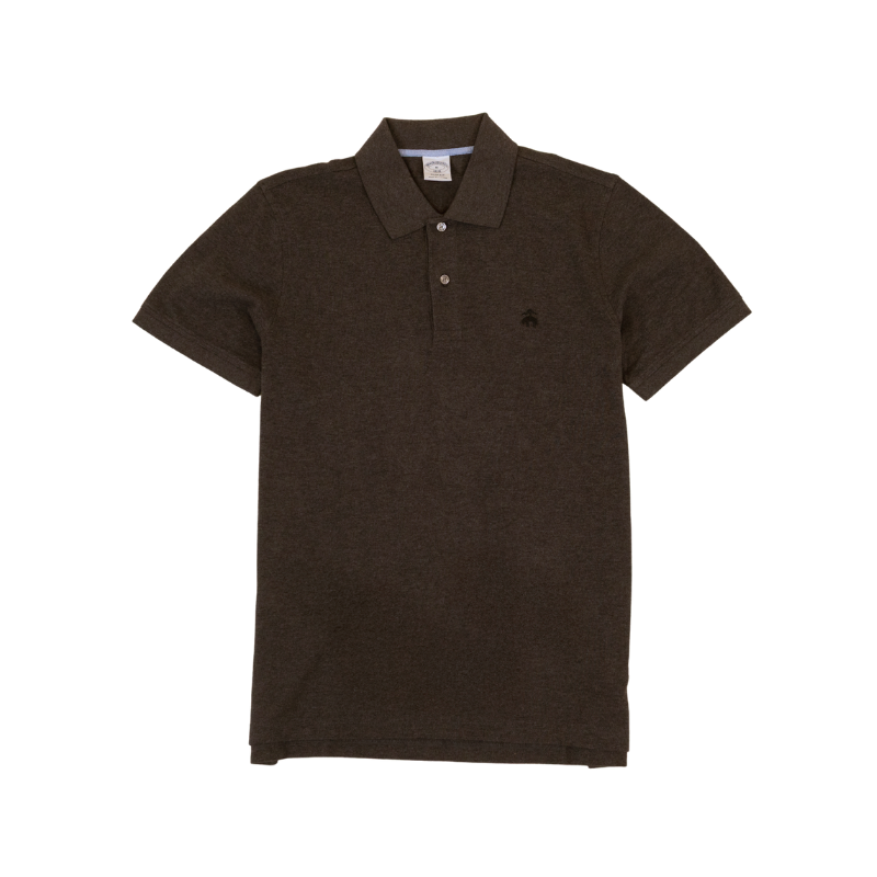 KNTFT PD CtnPiq Solid SS Polo SF Dk Char