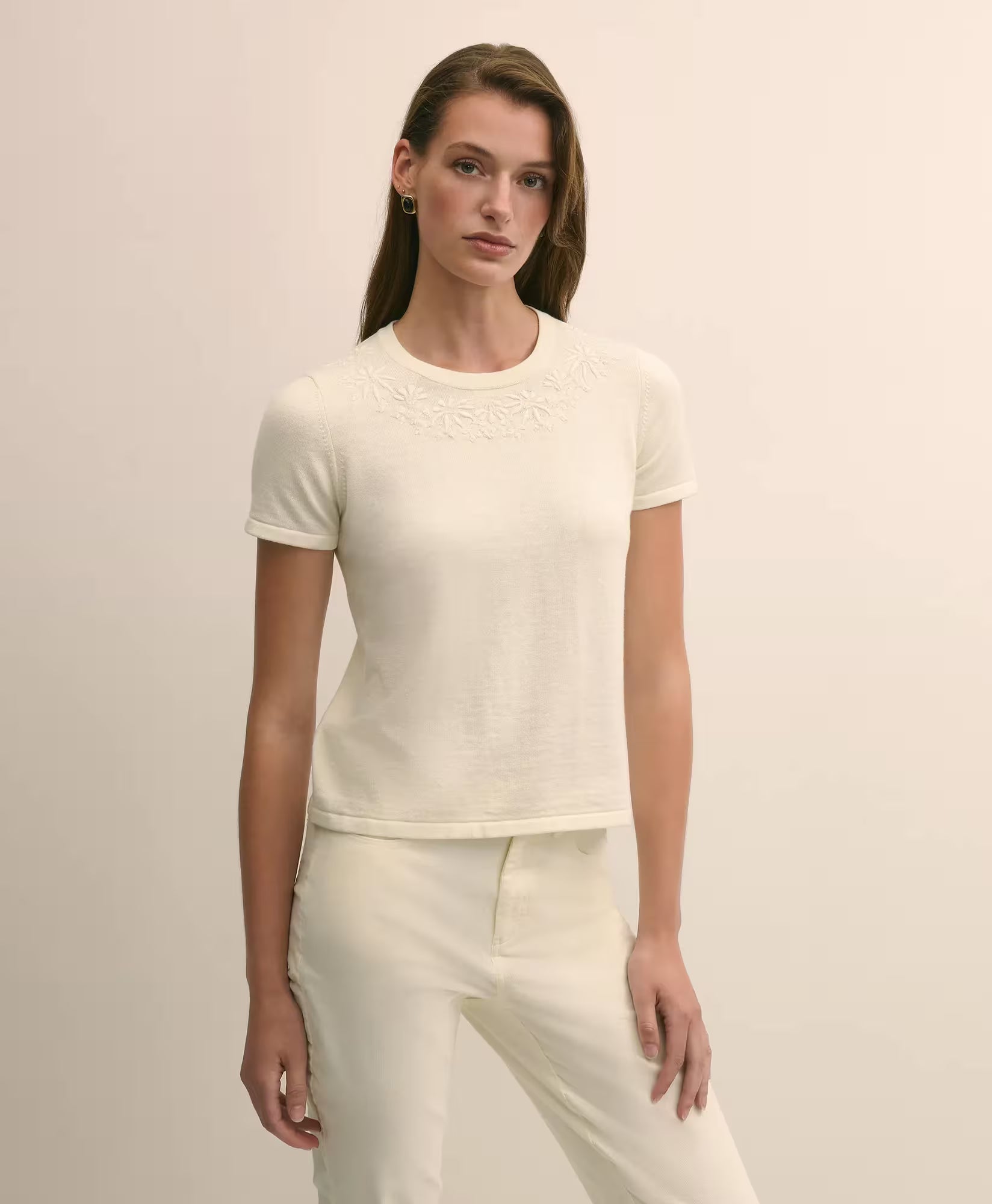 SWT MRNO WL CTN SS SHLL CREAM