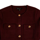 SWT MRNO CTN CRDGN DEEP PURPPLE