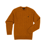 SWT LWL CBL CREW W/ LOGO BBJ MUSTARD YEL