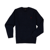 SWT LWL CBL CREW W/ LOGO BBJ BLUE