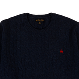 SWT LWL CBL CREW W/ LOGO BBJ BLUE