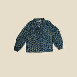 BLS PLY GGT PRINT TIE-NECK BlueGreenGeo