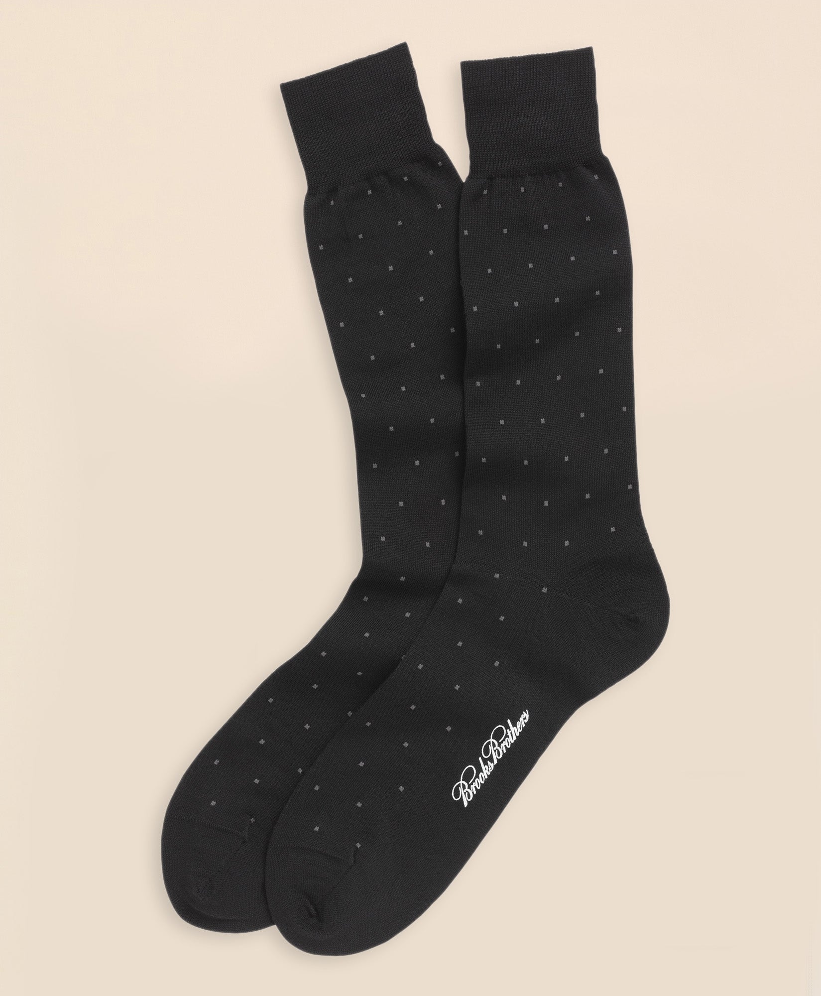 Merino Wool Big Dot Crew Socks