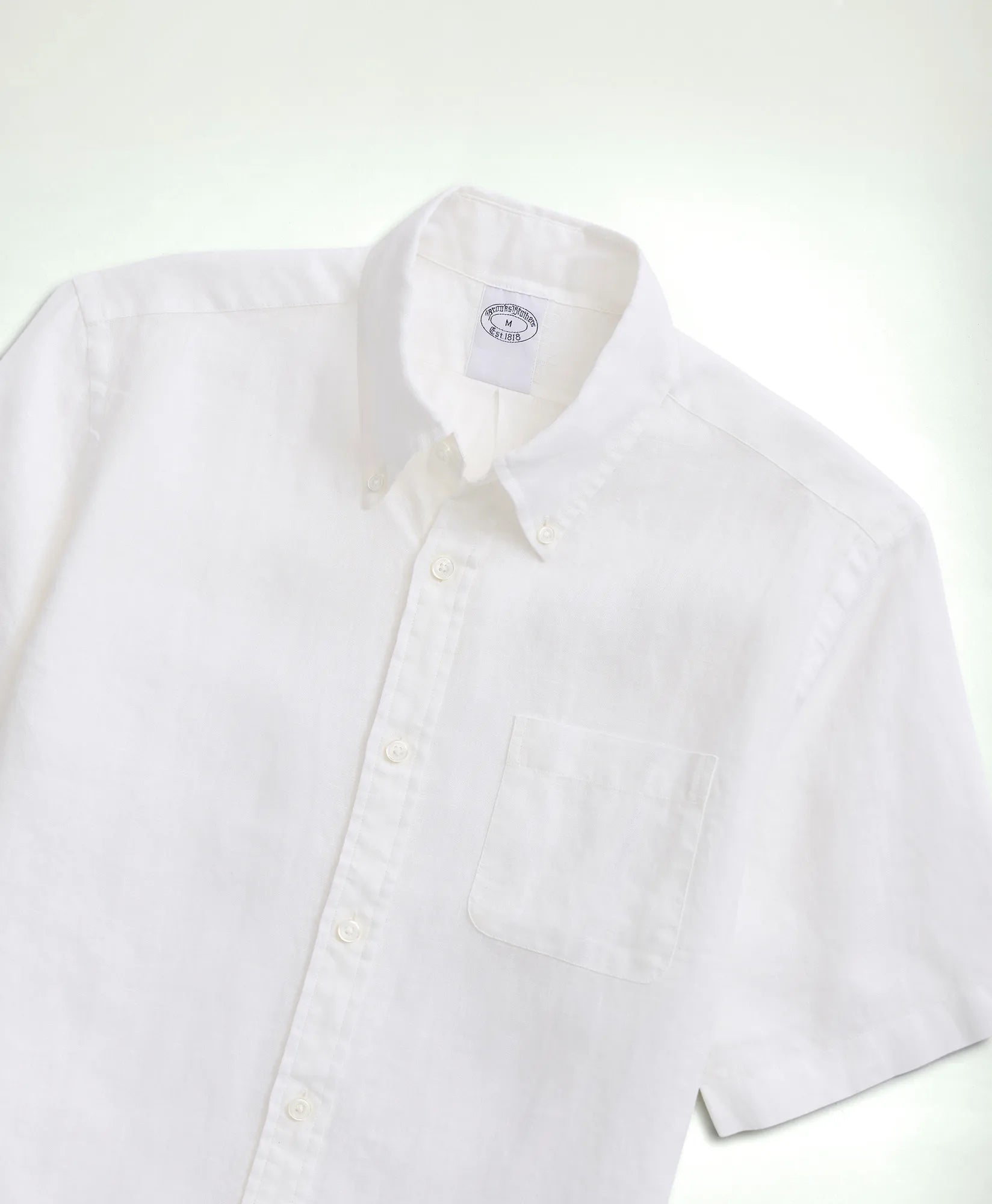 SPT SS LINEN SOLID REGULAR White