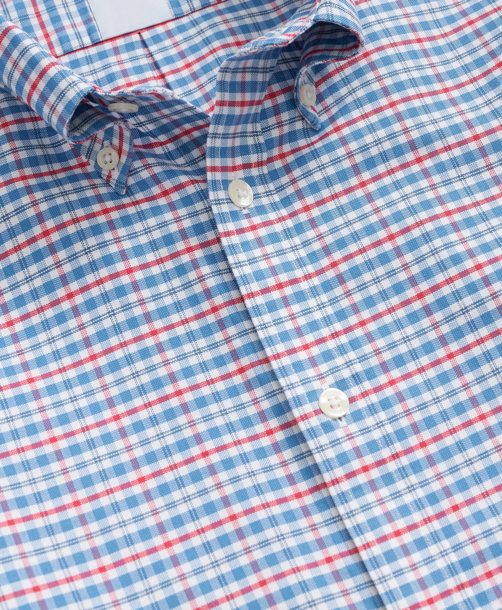 SPT STR NI OX CHECKS LS REGULAR BlueRedM