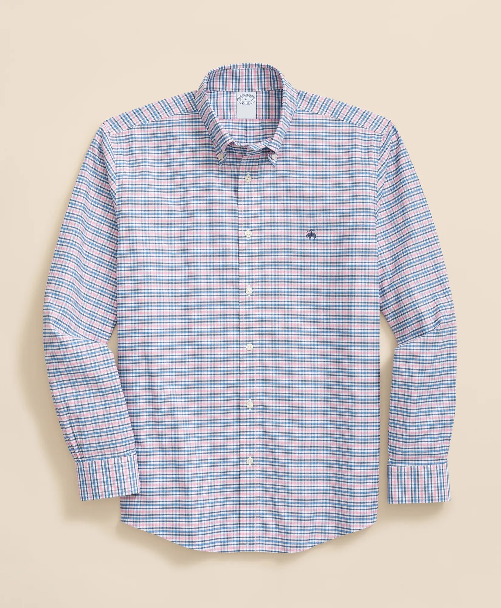 SPT STR NI OX CHECKS LS REGULAR PinkBlue