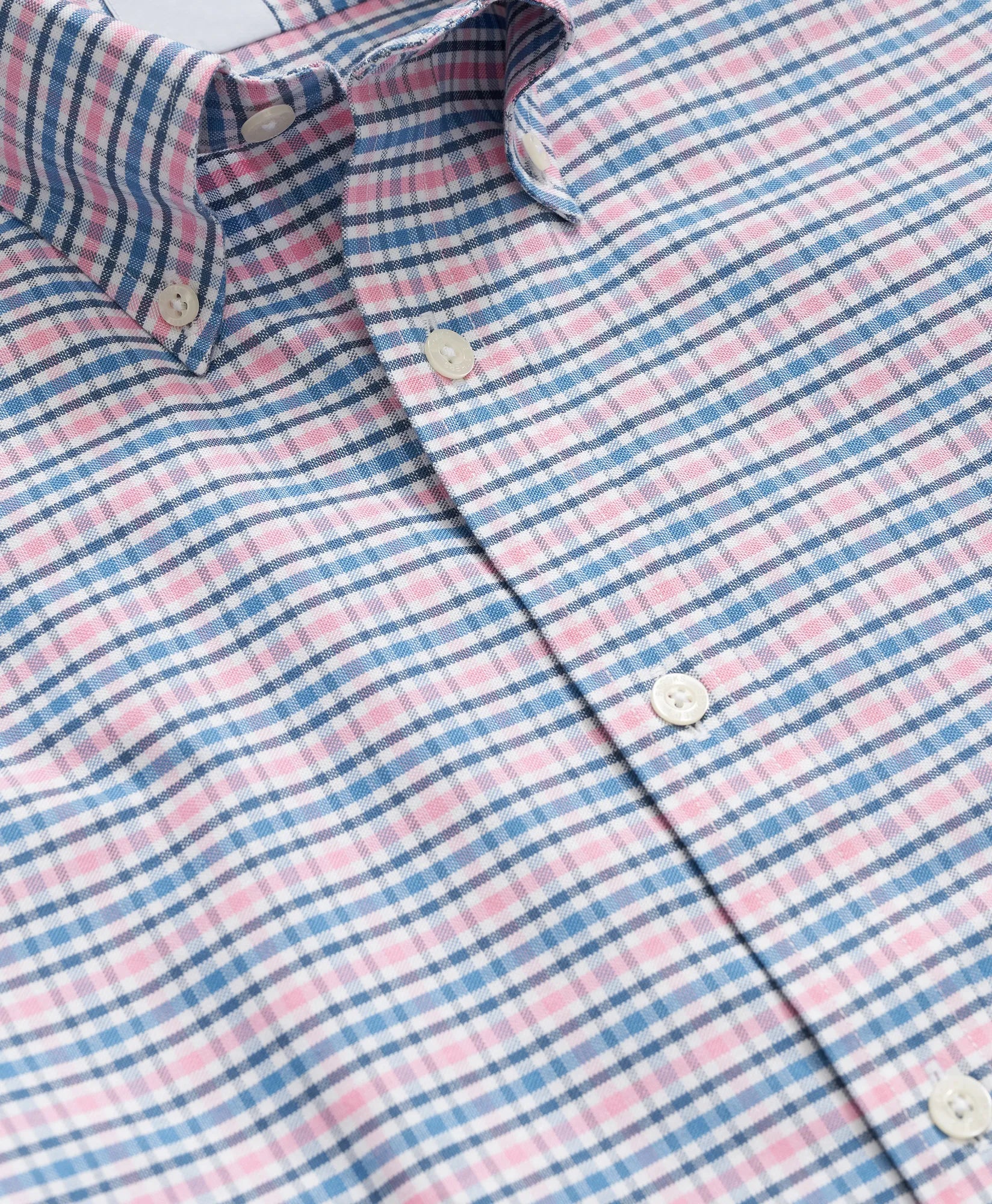 SPT STR NI OX CHECKS LS REGULAR PinkBlue