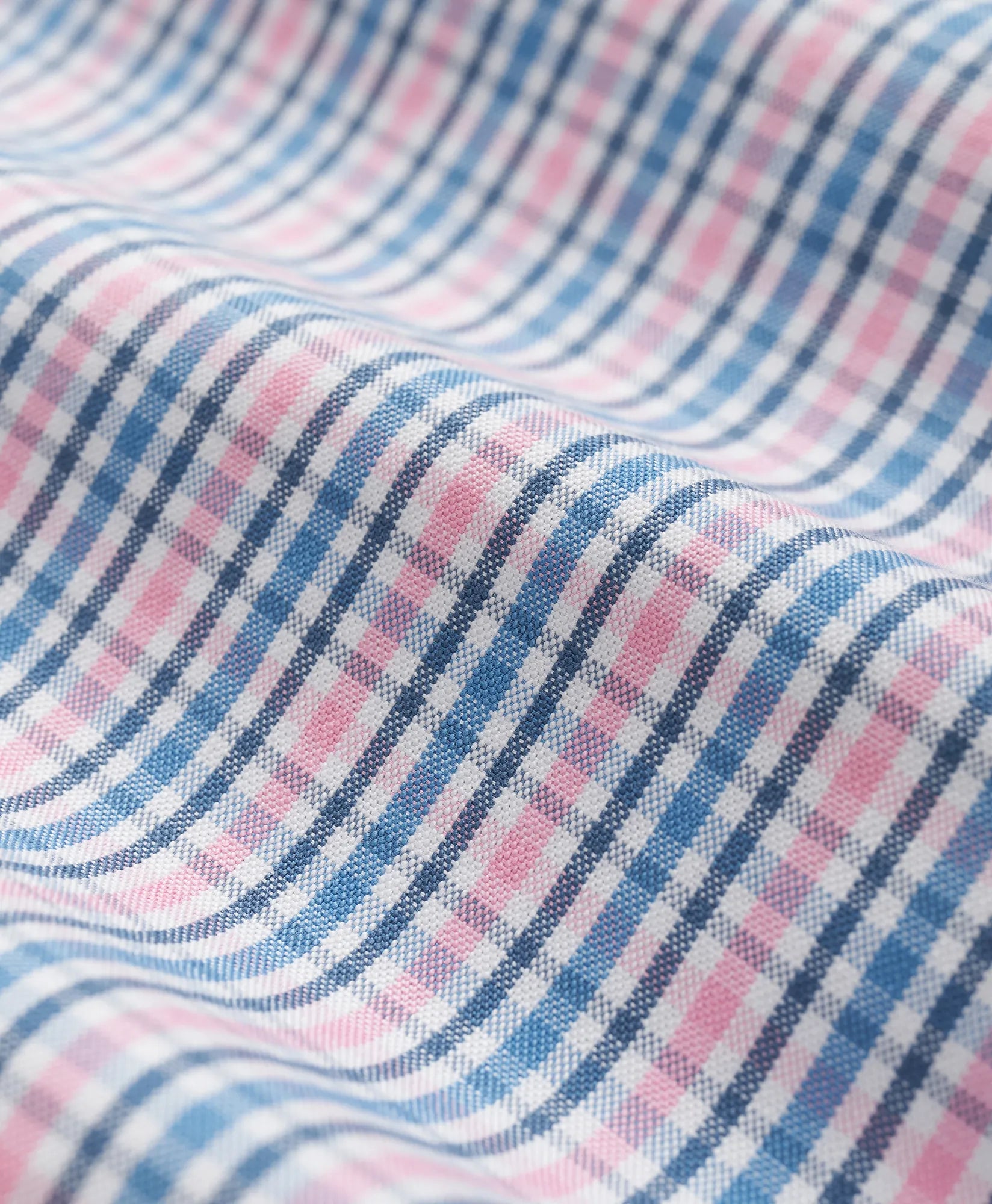 SPT STR NI OX CHECKS LS REGULAR PinkBlue