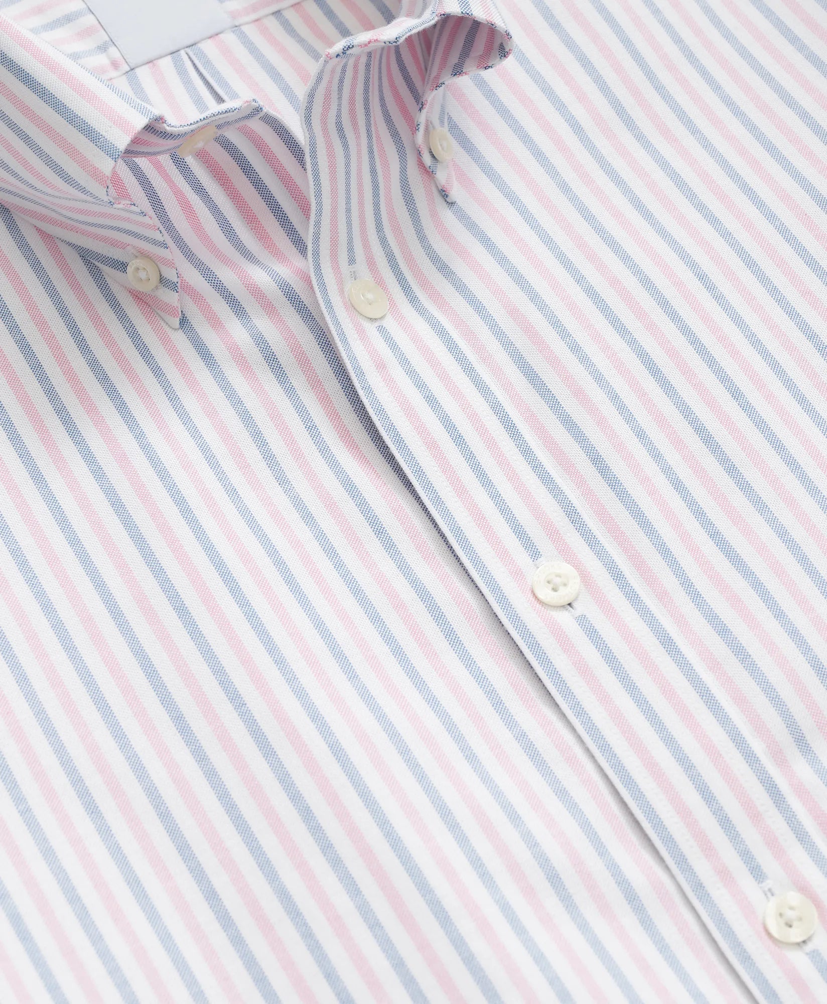 SPT STR NI OX ALT STRIPE LS REGULAR Pink