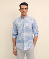 SPT STR NI OX CHECKS LS REGULAR BlueOutl