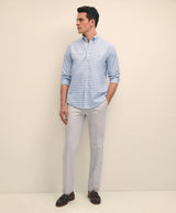 SPT STR NI OX CHECKS LS REGULAR BlueOutl