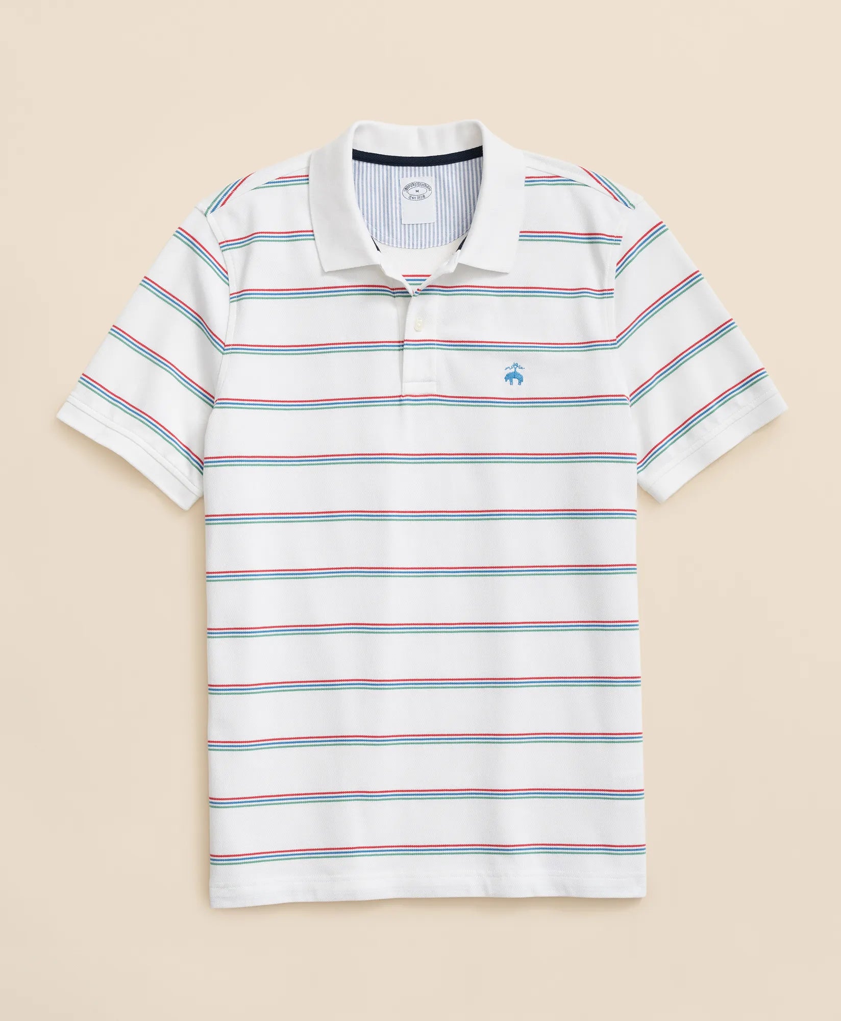 KNT THIN STP SS PIQUE POLO OF WHITE