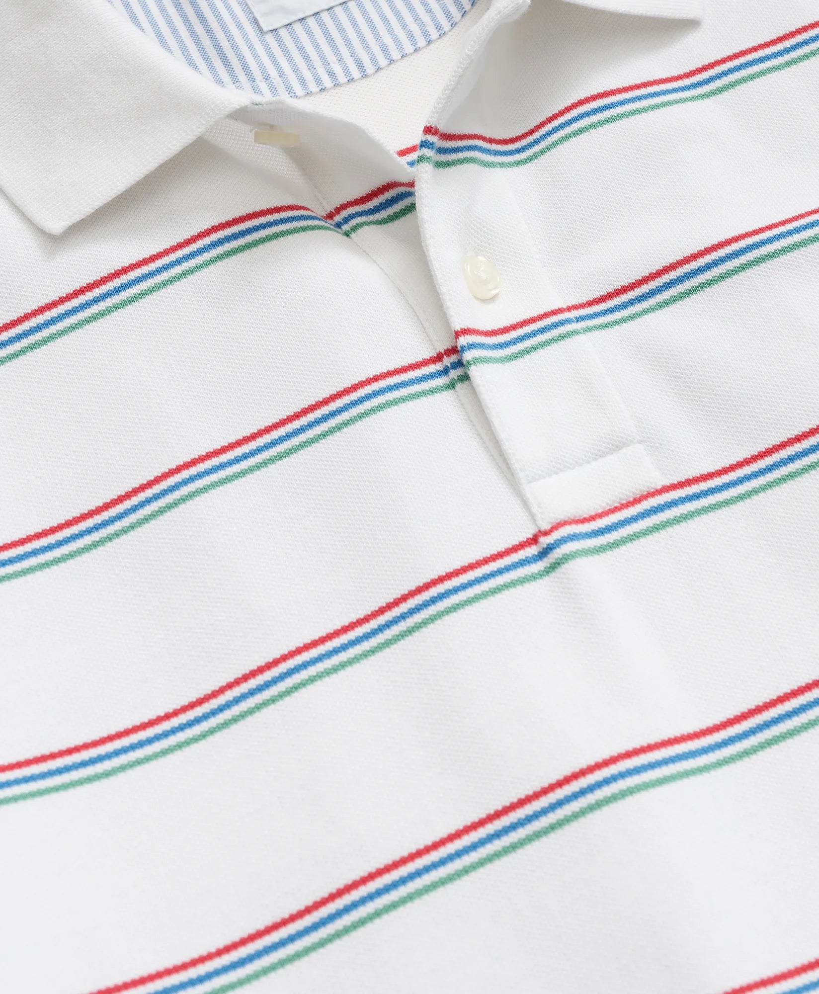 KNT THIN STP SS PIQUE POLO OF WHITE
