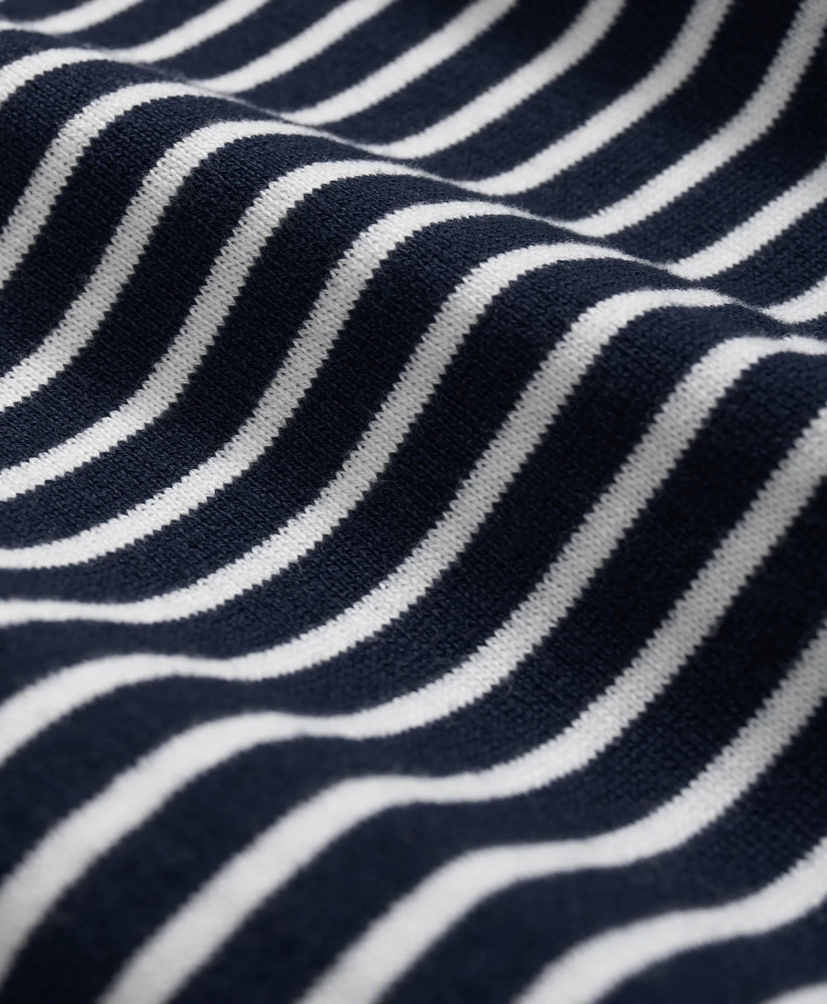SWT MARINER BUTTONLESS LS POLO Navy Ivor