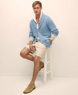 SWT TOGGLE CARDIGAN FadedDenim