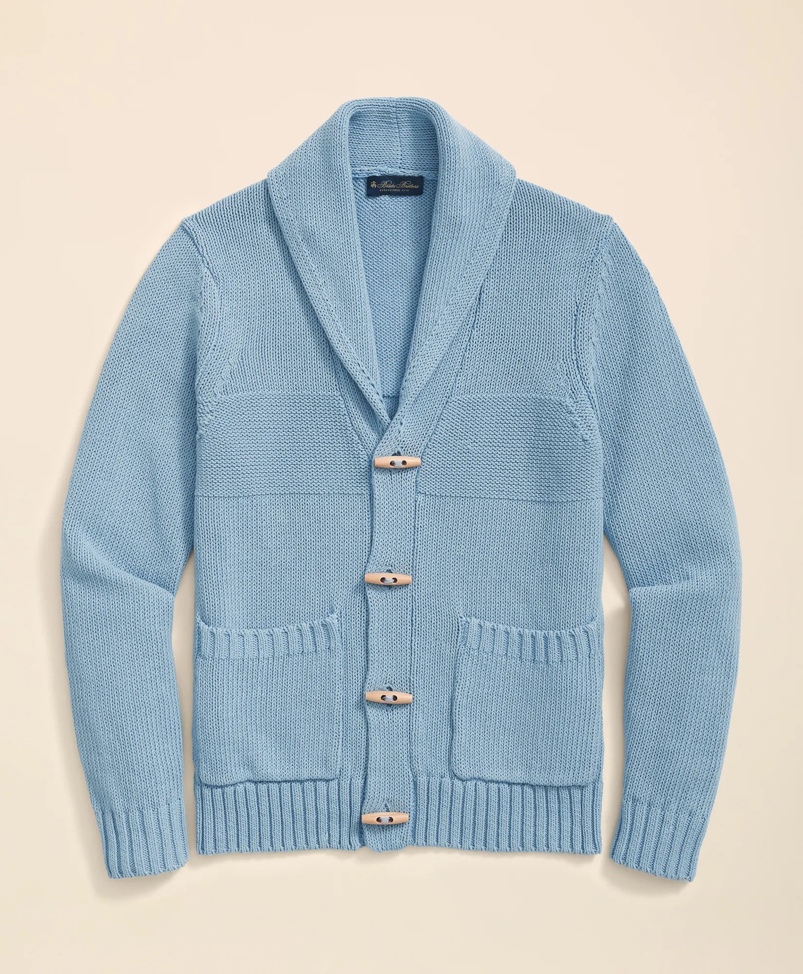 SWT TOGGLE CARDIGAN FadedDenim