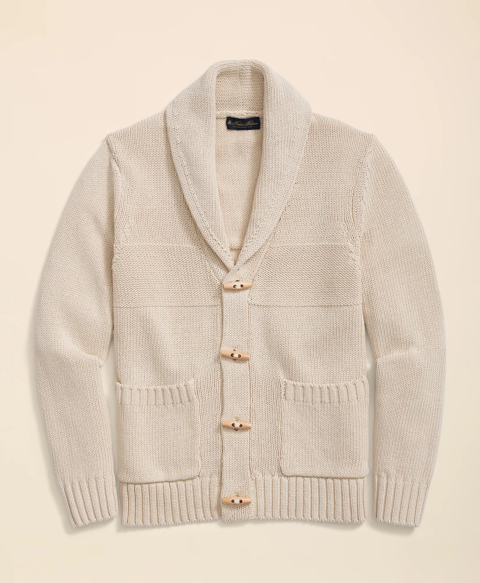 SWT TOGGLE CARDIGAN CREAM