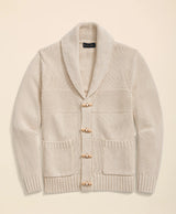 SWT TOGGLE CARDIGAN CREAM
