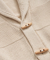 SWT TOGGLE CARDIGAN CREAM