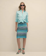 SKT SWT SQN Blue teal ombre