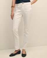 PNT DNM 5 PCKT STRGHT White