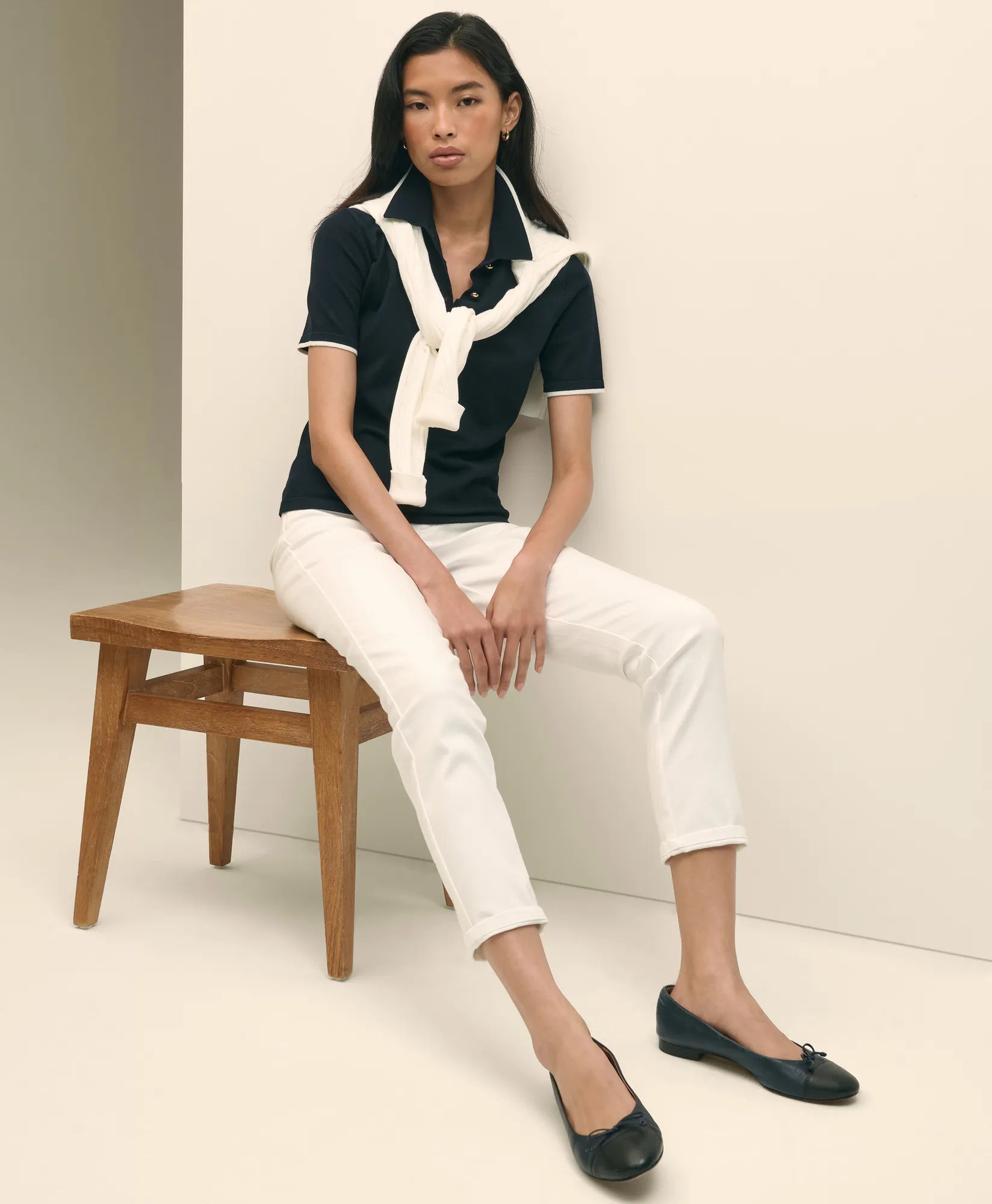 PNT DNM 5 PCKT STRGHT White