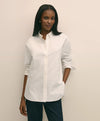 BLS CTN OXFRD OVERSIZED WHITE