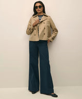 OUT CTN CRPPD TRNCH Khaki