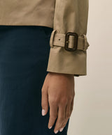 OUT CTN CRPPD TRNCH Khaki