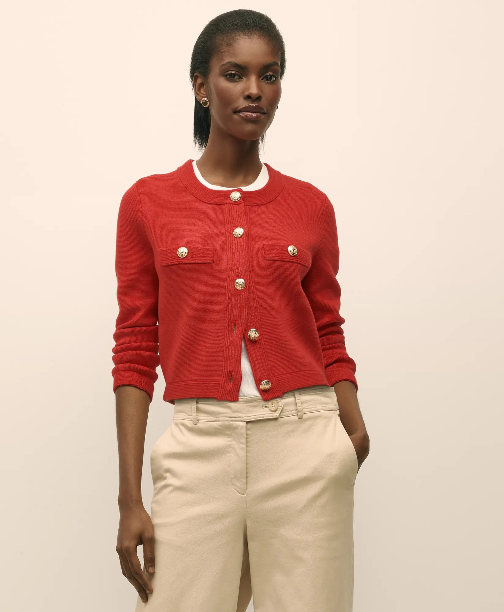 SWT CTN SPMA JKT RED
