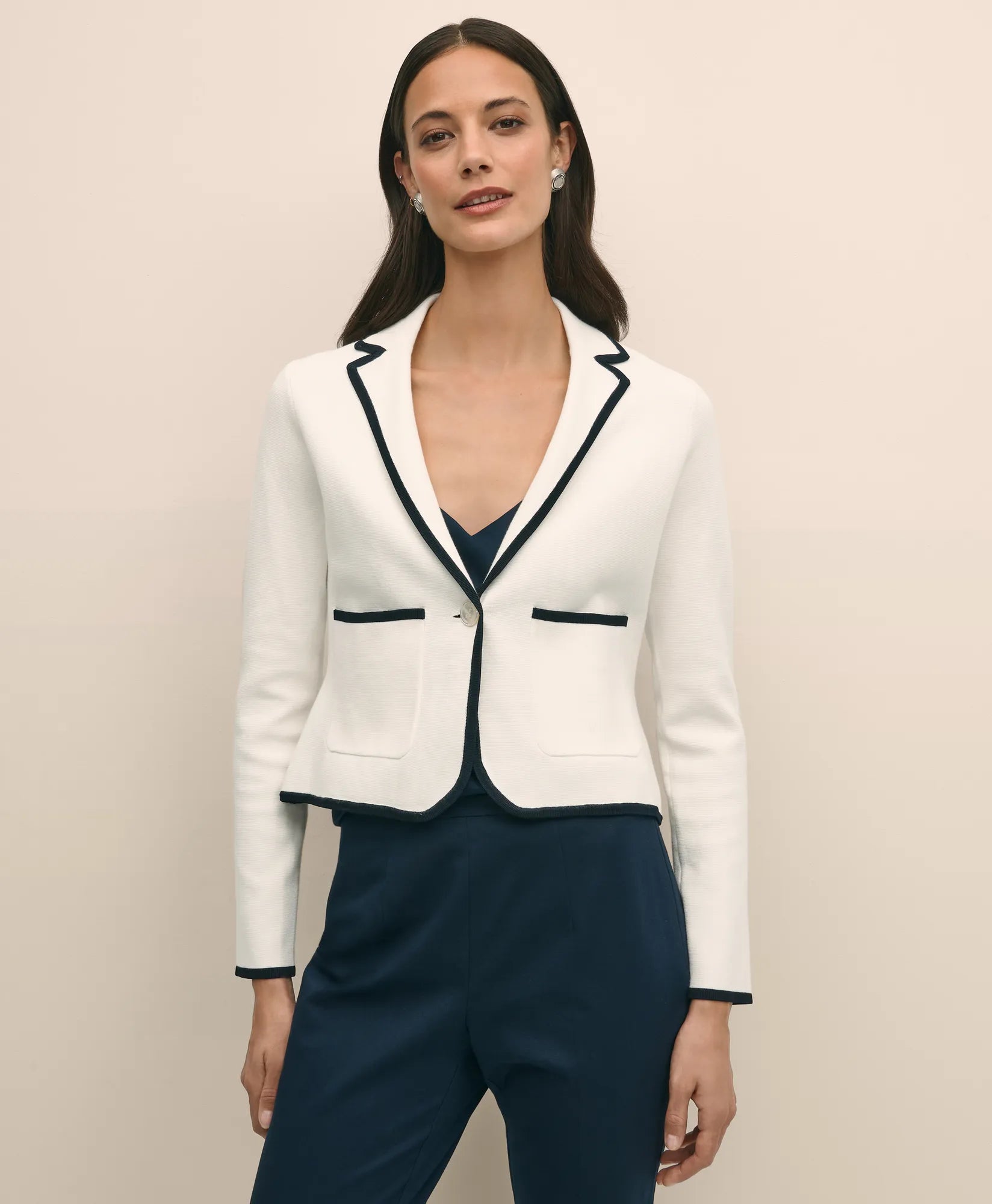 SWT CTN BLZR White