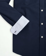 SPTFT NI Oxf Stretch Solids LS SLIM-MS N
