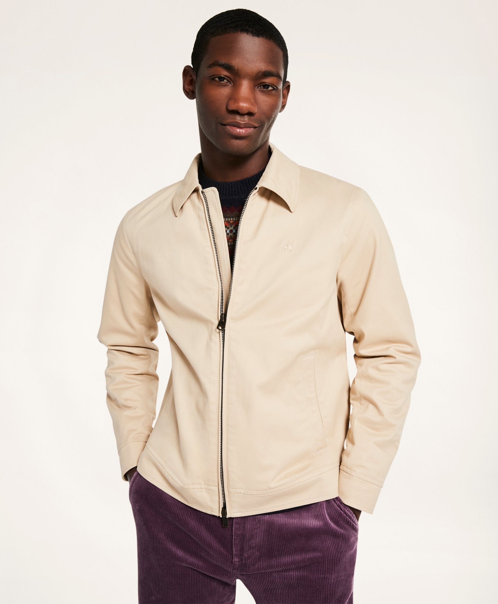 OUTFT CTN LOGO BOMBER Safari