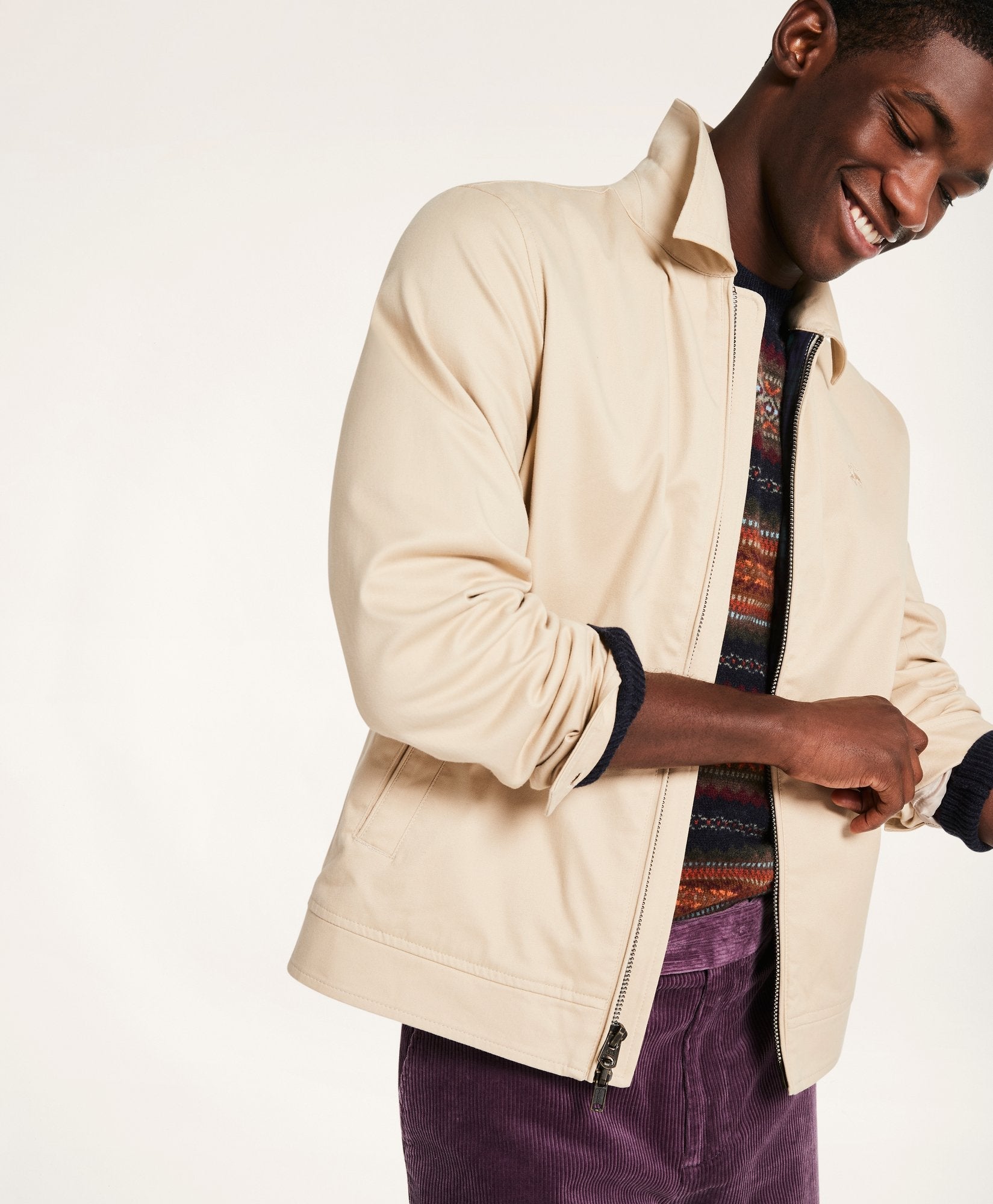 OUTFT CTN LOGO BOMBER Safari