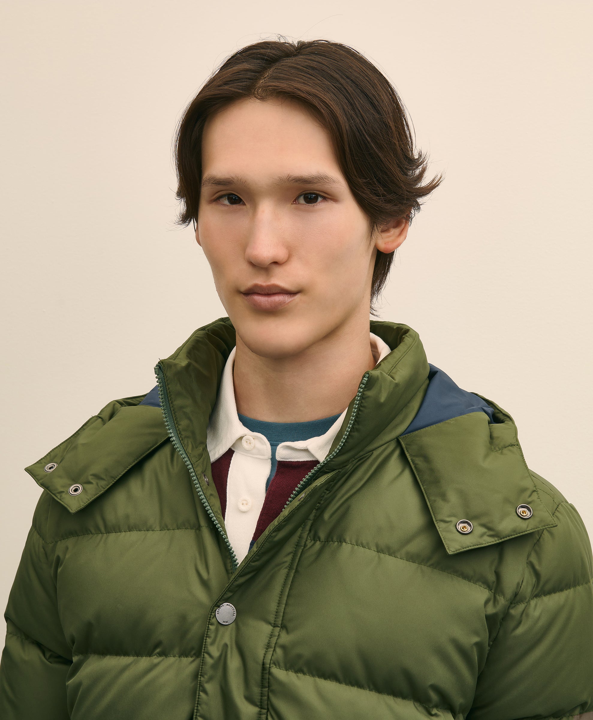 OUTFT MED WEIGHT DOWN PUFFER Rifle Green