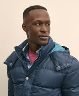 OUTFT MED WEIGHT DOWN PUFFER Mood Indigo