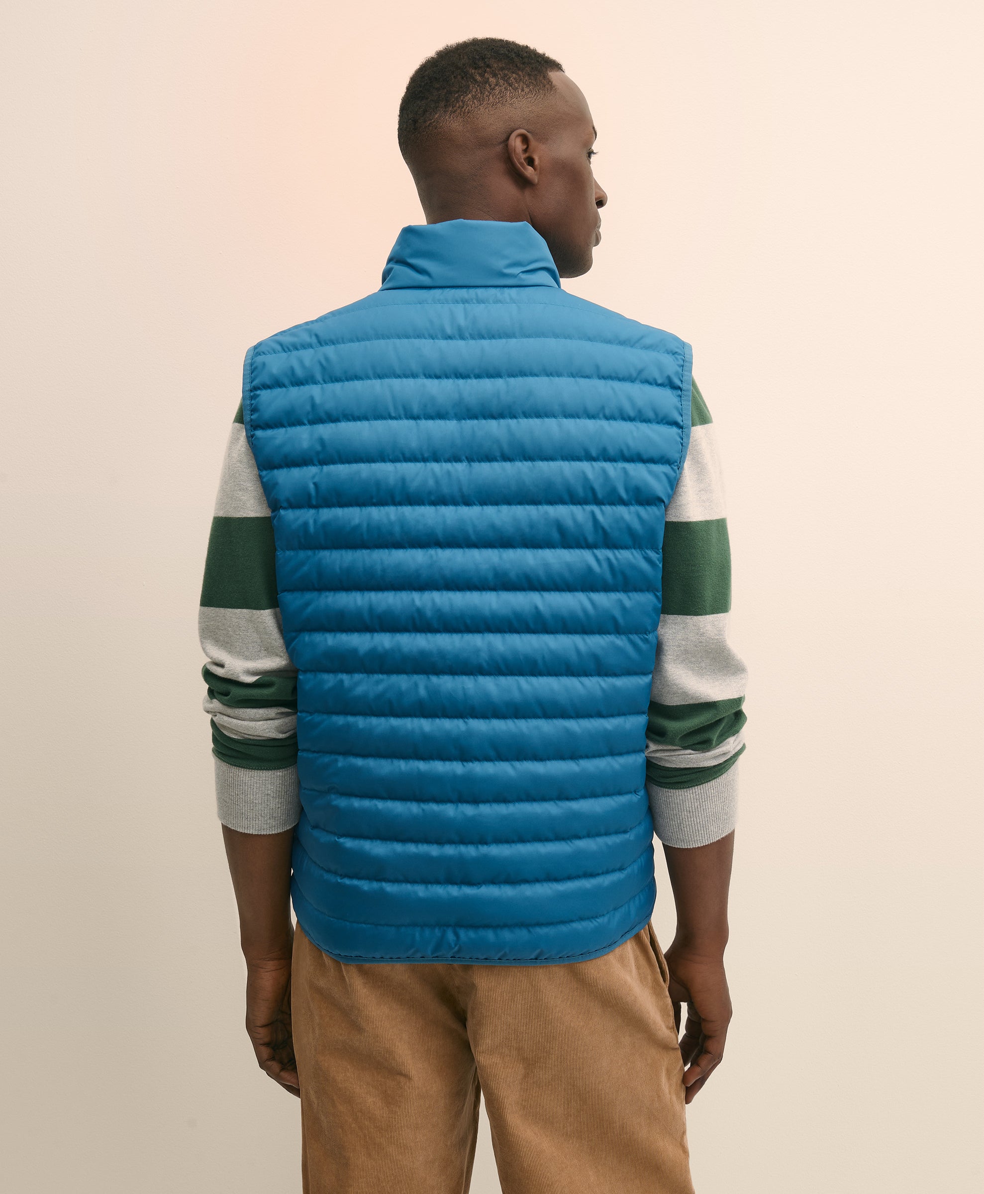 OUTFT SOLID LW DOWN VEST Dark Blue